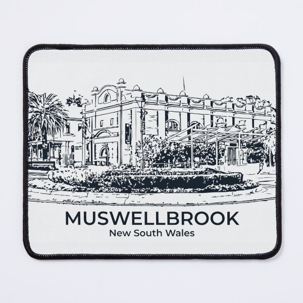 Item preview, Muswellbrook - New South Wales designed and sold by Lakeric Cityscapes.