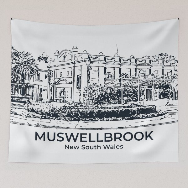 Item preview, Muswellbrook - New South Wales designed and sold by Lakeric Cityscapes.