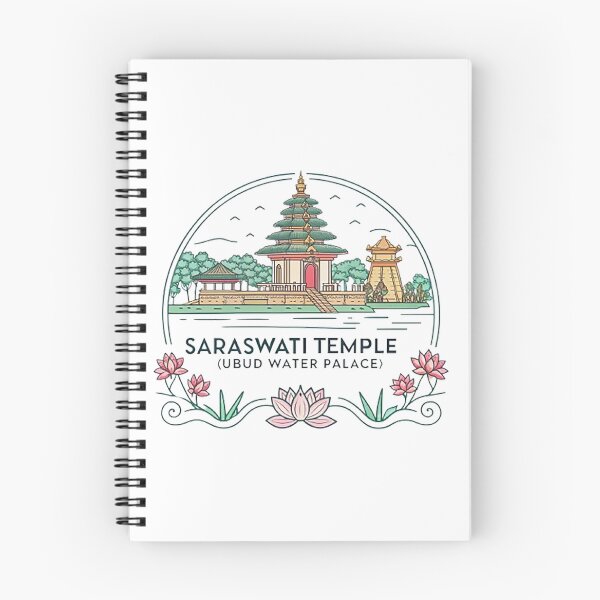 Item preview, Bali Saraswati Temple (Ubud Water Palace) designed and sold by likbatonboot.