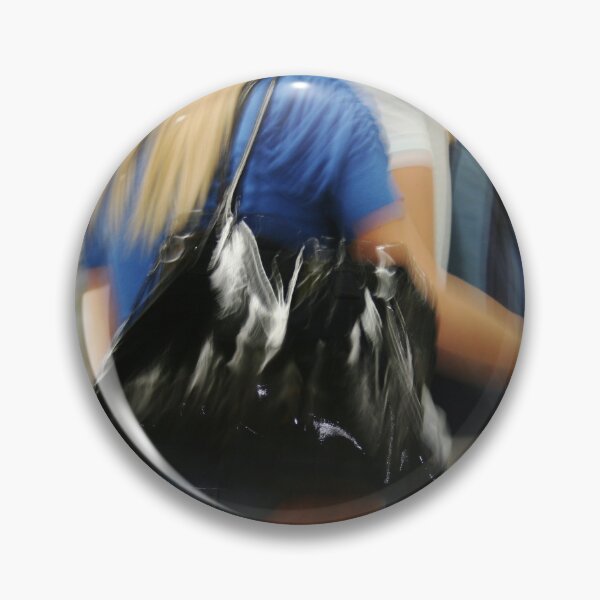 Item preview, Blurred photo of people on electiric walkway in airport designed and sold by Photopat.
