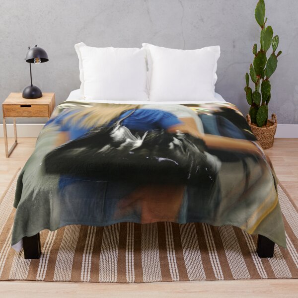 Item preview, Blurred photo of people on electiric walkway in airport designed and sold by Photopat.