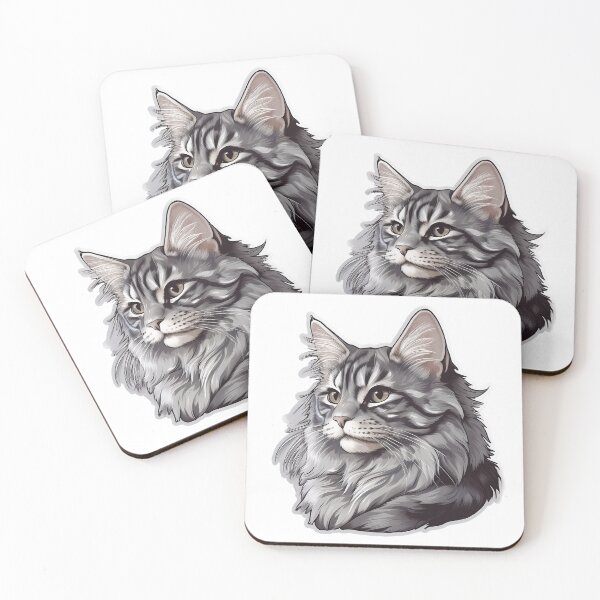 Item preview, Grey Mainecoon designed and sold by JackCuddihy.