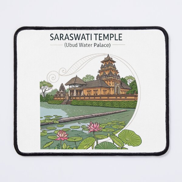 Item preview, Saraswati Temple (Ubud Water Palace) designed and sold by likbatonboot.