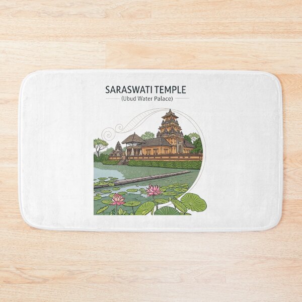 Item preview, Saraswati Temple (Ubud Water Palace) designed and sold by likbatonboot.