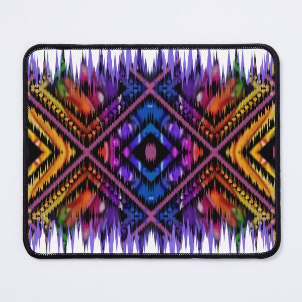 Item preview, Ikat seamless pattern, rainbow pride digital art design #rainbow love pride LGBTQ designed and sold by sdartproject.