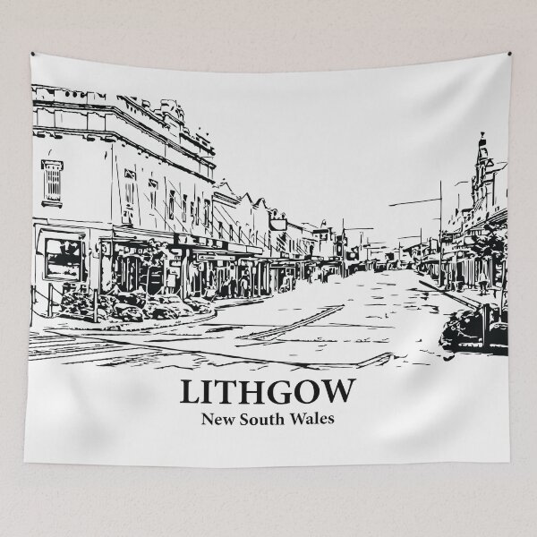 Item preview, Lithgow - New South Wales designed and sold by Lakeric Cityscapes.