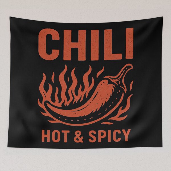 Item preview, Flaming Chili Hot & Spicy designed and sold by zzz888.