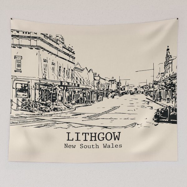 Item preview, Lithgow - New South Wales designed and sold by Lakeric Cityscapes.