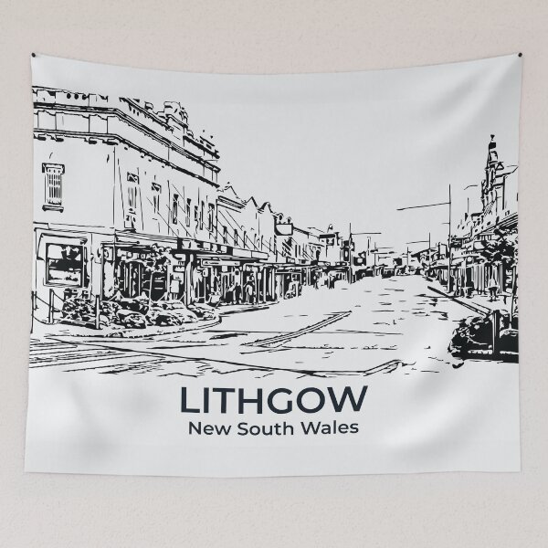 Item preview, Lithgow - New South Wales designed and sold by Lakeric Cityscapes.