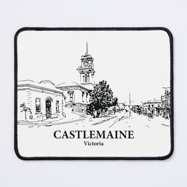 Item preview, Castlemaine - Victoria designed and sold by Lakeric Cityscapes.