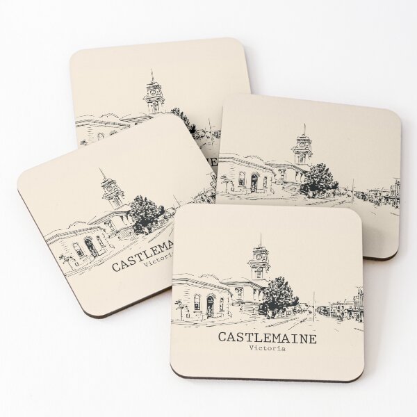 Item preview, Castlemaine - Victoria designed and sold by Lakeric Cityscapes.
