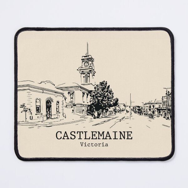 Item preview, Castlemaine - Victoria designed and sold by Lakeric Cityscapes.