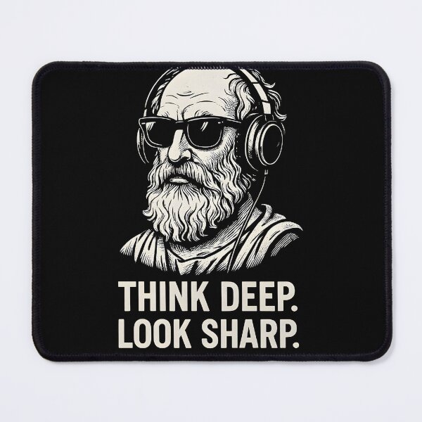 Item preview, think deep look sharp cool designed and sold by aliraweb.