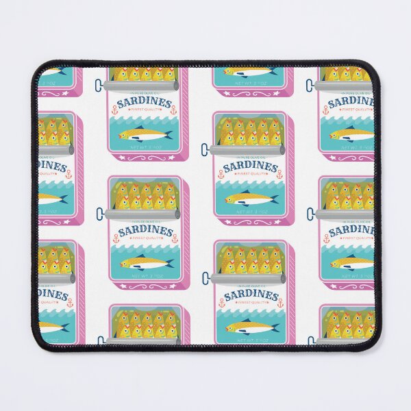 Item preview, Pastel Can of Sardines designed and sold by Pink Pineapple Works.