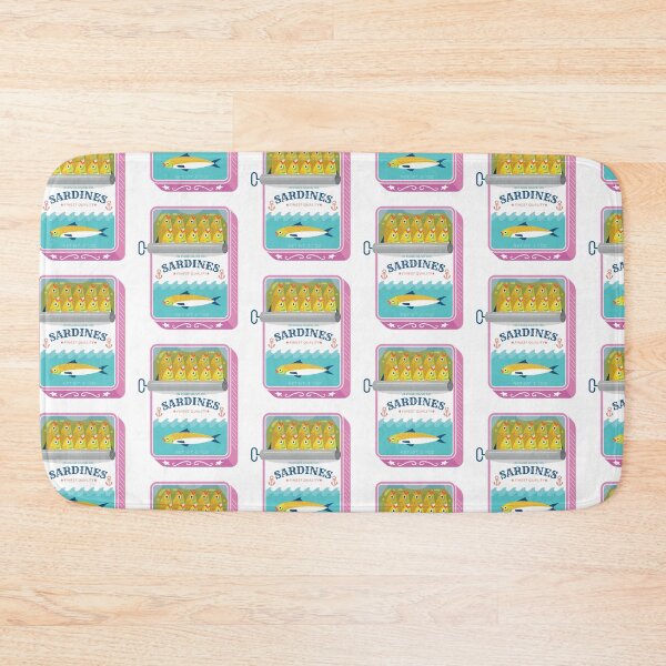 Item preview, Pastel Can of Sardines  designed and sold by Pink Pineapple Works.