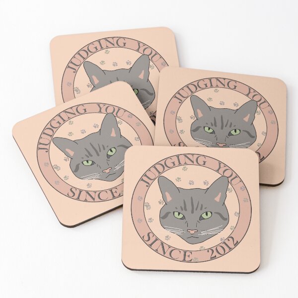 Item preview, Judgy Cat judging you since 2012 designed and sold by OhNoNotAgain42.