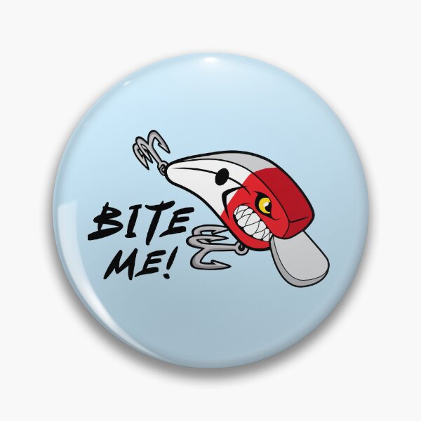 Item preview, Bite Me Cranky - Red White designed and sold by BlueSkyTheory.