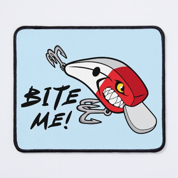 Item preview, Bite Me Cranky - Red White designed and sold by BlueSkyTheory.