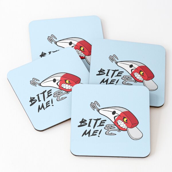 Item preview, Bite Me Cranky - Red White designed and sold by BlueSkyTheory.