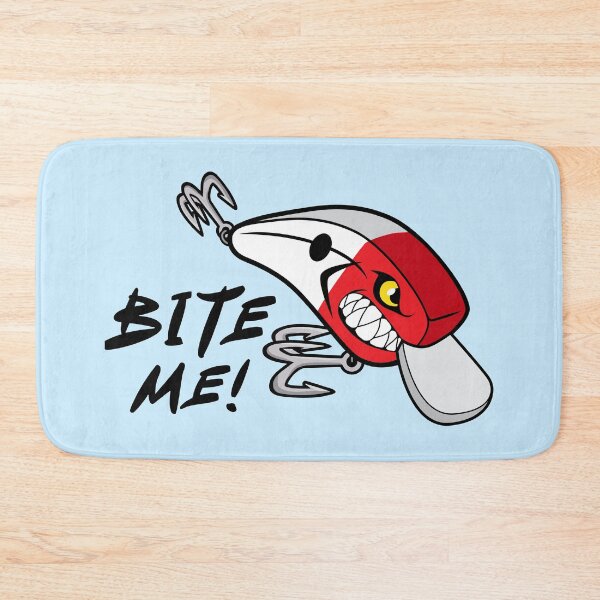Item preview, Bite Me Cranky - Red White designed and sold by BlueSkyTheory.