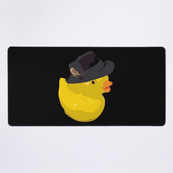 Item preview, Yellow Chick in Fedora Hat with Feather Facing Right Sticker designed and sold by Art in My Loft.
