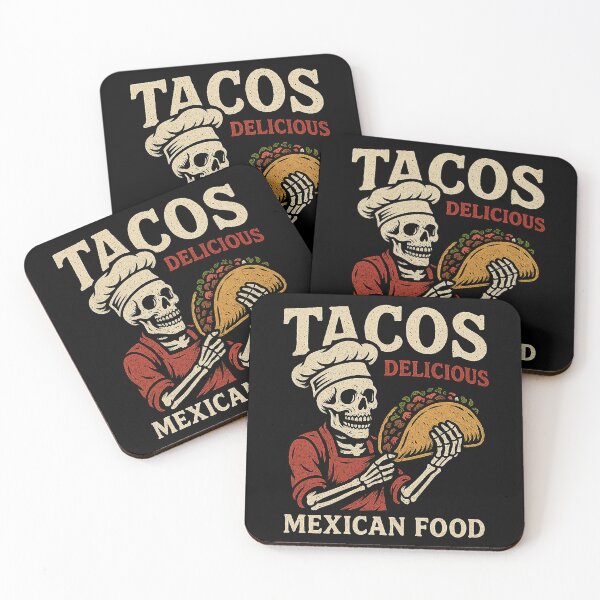 Item preview, Delicious Mexican Food Skeleton Chef designed and sold by zzz888.