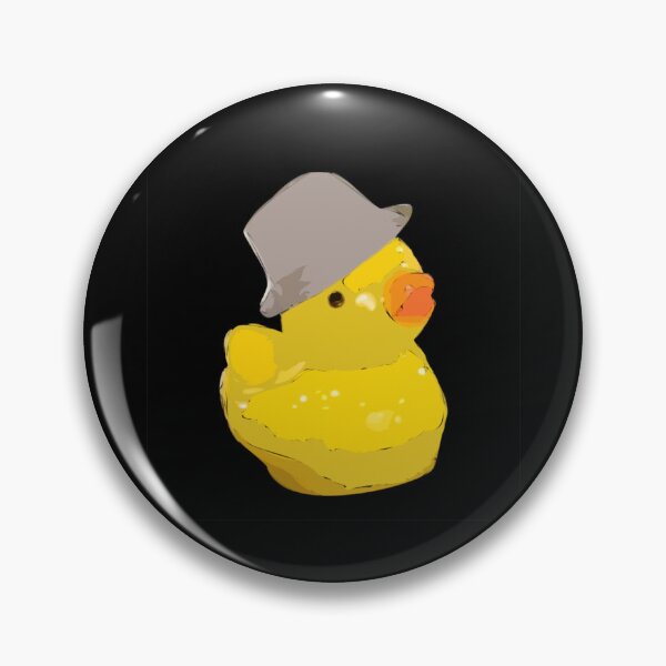 Item preview, Yellow Chick in Bucket Hat at Angle Facing Right Sticker designed and sold by Art in My Loft.
