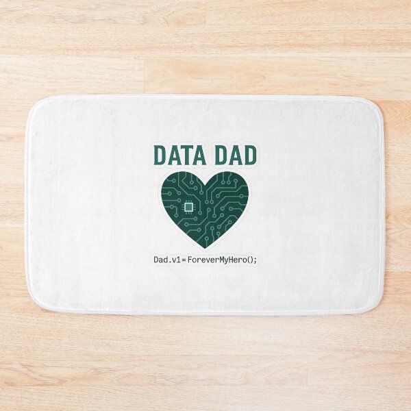 Item preview, Data Dad Heart — Circuit Love Design designed and sold by dessertcruzing.