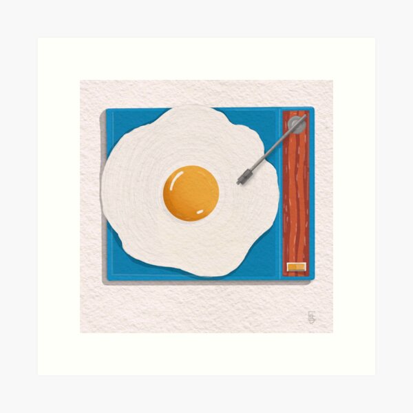 Aperçu de l'œuvre Musique pour le petit-déjeuner créée et vendue par bohanArt.
