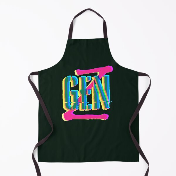 Item preview, GEN-Z, colorful vivid graphics, inscription with bad tv effect designed and sold by silent-violin.