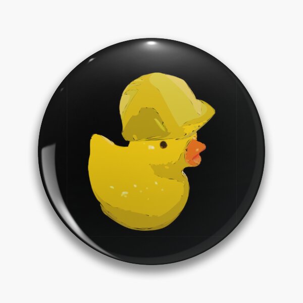 Item preview, Yellow Chick in Construction Helmet Facing Right Sticker designed and sold by Art in My Loft.