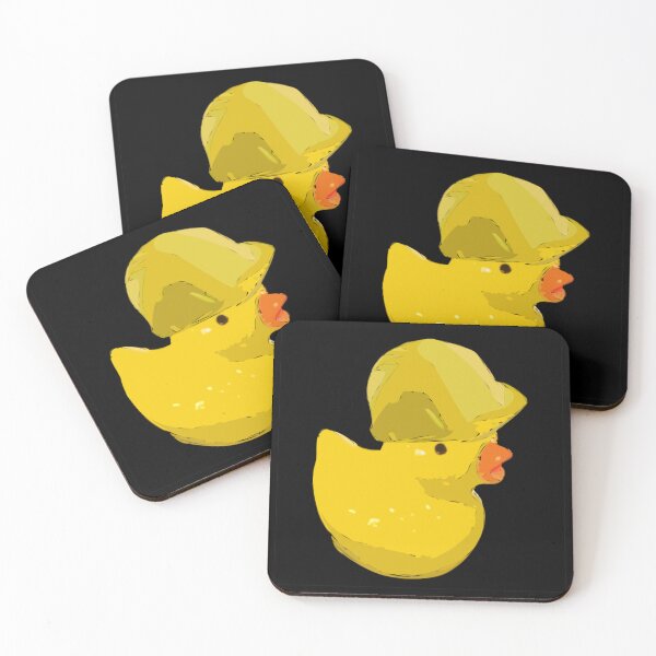 Item preview, Yellow Chick in Construction Helmet Facing Right Sticker designed and sold by Art in My Loft.