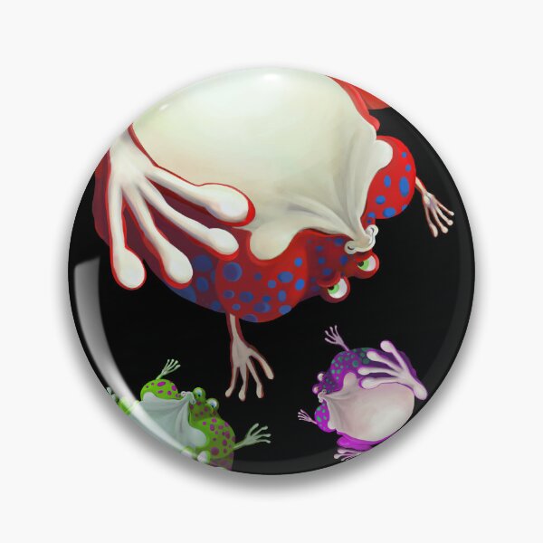 Item preview, Balloon Frog designed and sold by Griffin Macaw Campaign.