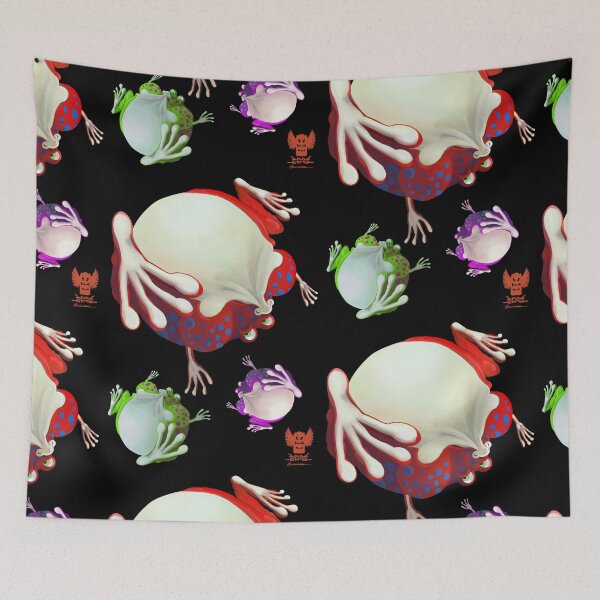 Item preview, Balloon Frog designed and sold by Griffin Macaw Campaign.