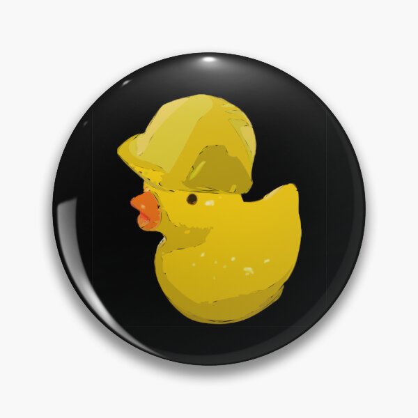 Item preview, Yellow Chick in Construction Helmet Facing Left Sticker designed and sold by Art in My Loft.