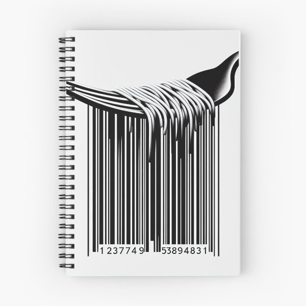 Item preview, Barcode spaghetti fork designed and sold by RICAMTP.