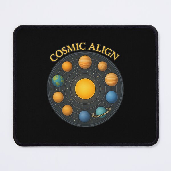Item preview, Cosmic Align Solar System Art designed and sold by MysticArtisan.