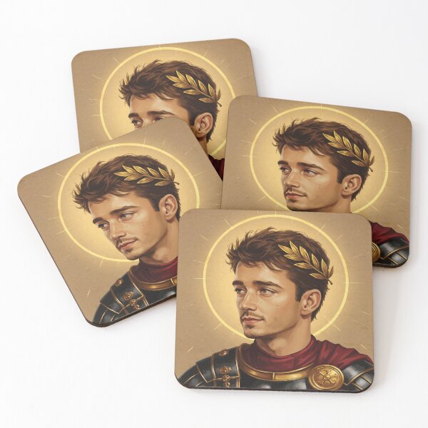 Item preview, Roman Emperor Aesthetic Portrait – Golden Laurel Warrior Art with Sacred Halo designed and sold by -DEEWOLF-.