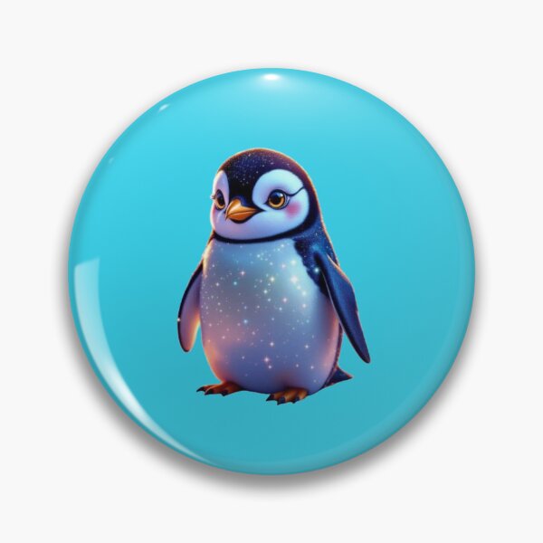 Artikelvorschau, Süßer Pinguin, Sternenhimmel entworfen und verkauft von Cool7Shirts.