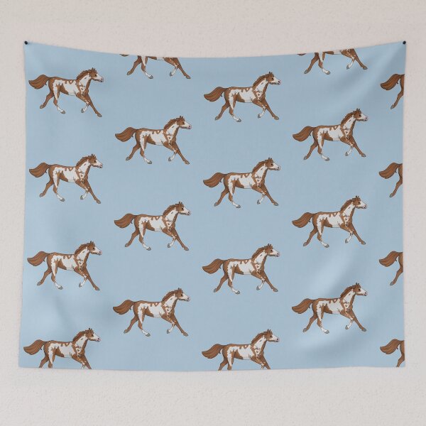 Item preview, Cartoon Paint Horse - Cute Equestrian Illustration  designed and sold by Art By Drina.
