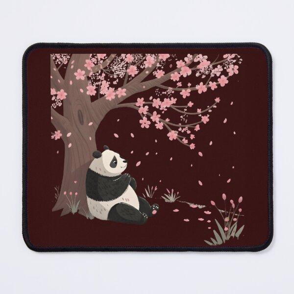 Item preview, Serene Panda Under Cherry Blossom Tree designed and sold by Danivique.