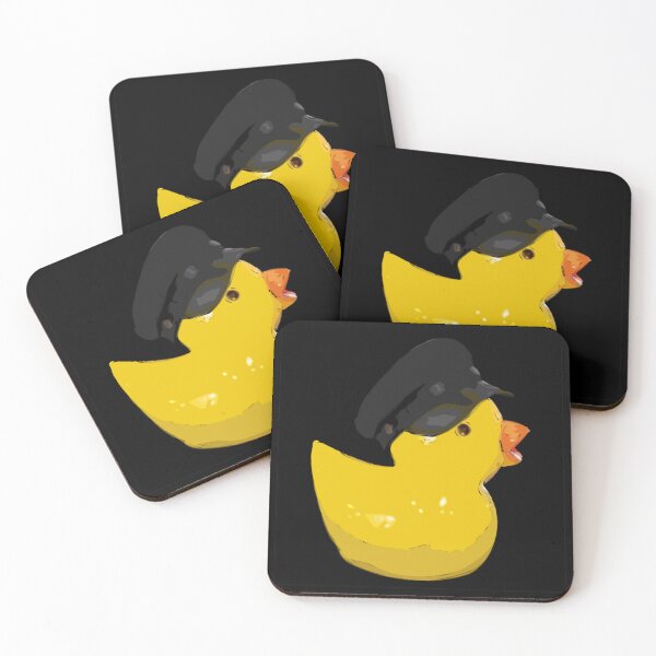 Item preview, Yellow Chick in Newsboy Hat Facing Right Sticker designed and sold by Art in My Loft.