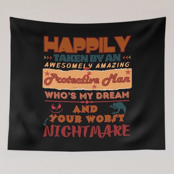 Item preview, My Man is Your worst Nightmare designed and sold by Eranthe Bernardo.
