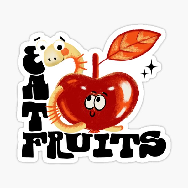 eat fruits Sticker