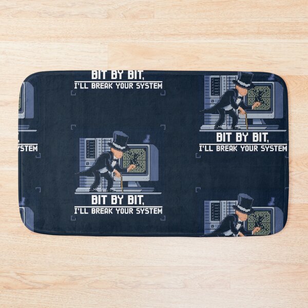 Item preview, Pixel Hacker Gentleman “Bit by Bit” designed and sold by Into The Rabbit Hole.