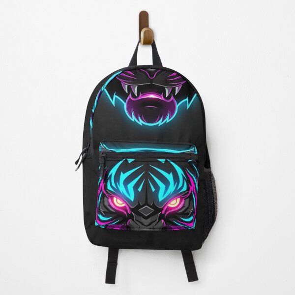 Item preview, “Cyber Roar – Neon Tiger Spirit” designed and sold by The-Daily-Drape.