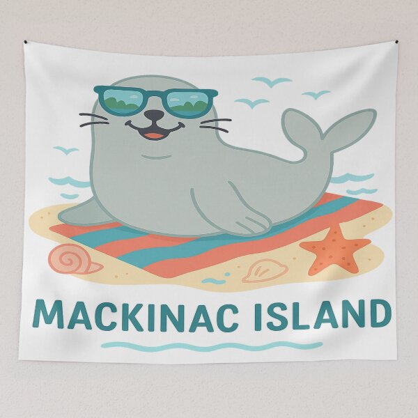 Item preview, Seal the Island Vibes: Mackinac Getaway Style  designed and sold by Globalcitytees.