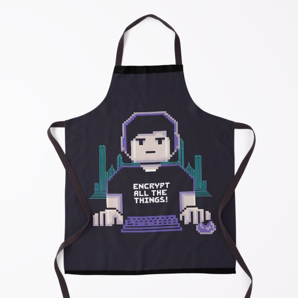 Item preview, Pixel Coder “Encrypt All the Things” designed and sold by Into The Rabbit Hole.