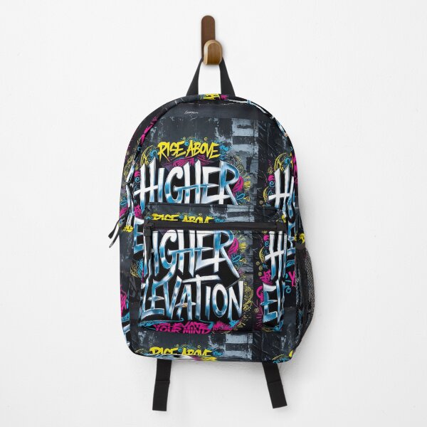 Item preview, “Rise Above – Higher Elevation Graffiti Art” designed and sold by The-Daily-Drape.