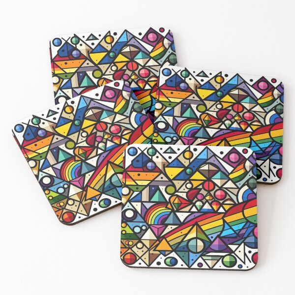 Item preview, Geometric Rainbow Dream designed and sold by RevGens.